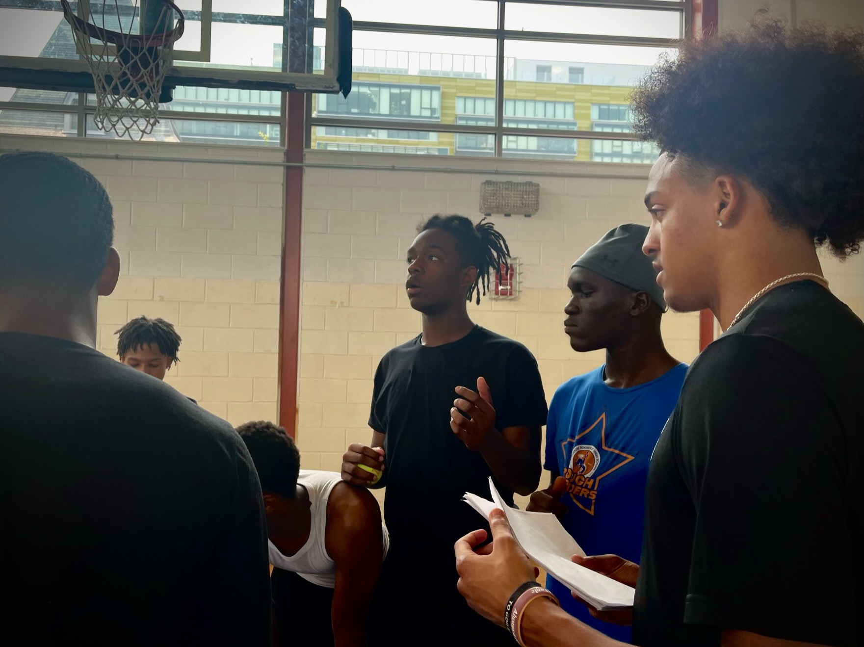 Chef K at DPR Summer Program Small Group