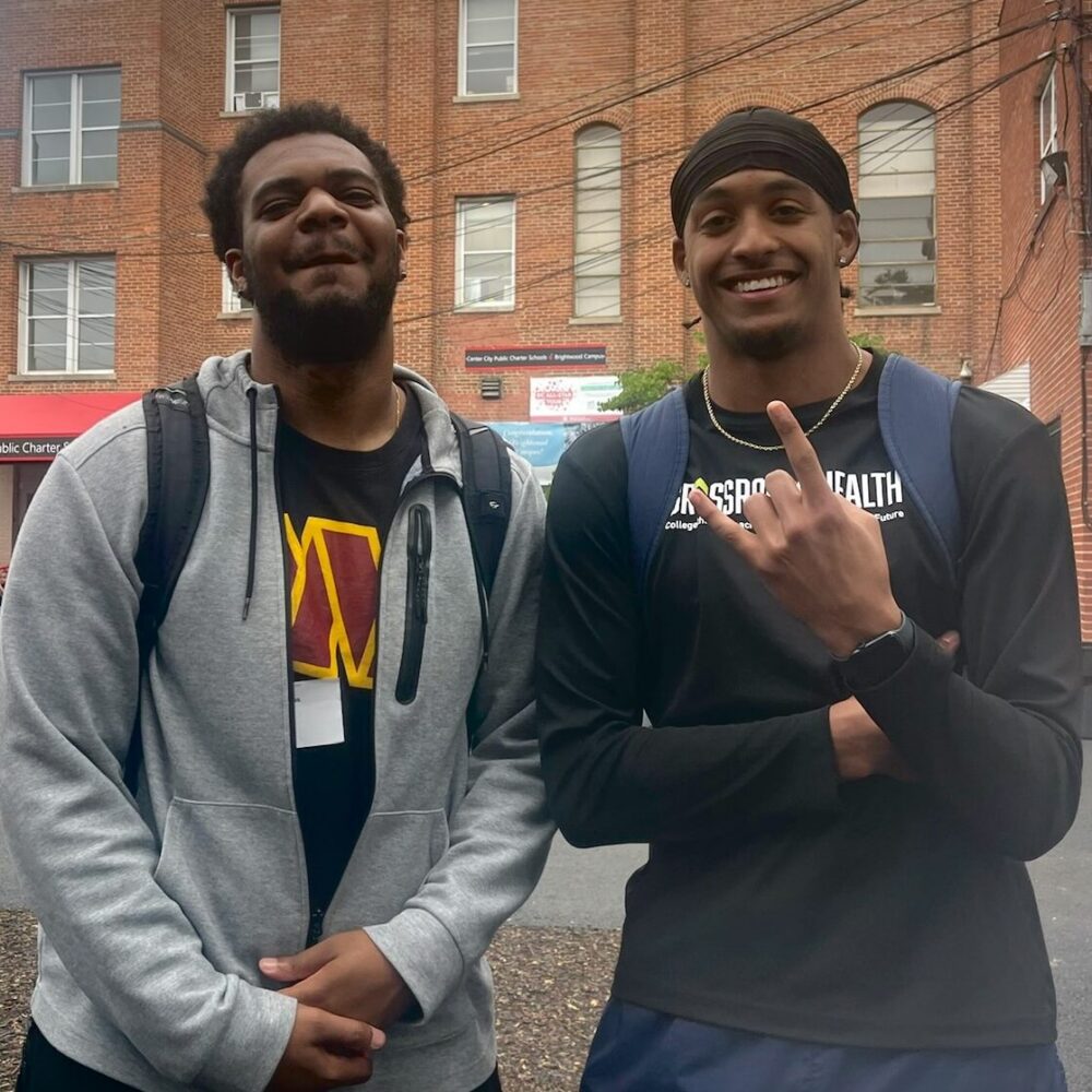 Chris and Keynan at CC Brightwood