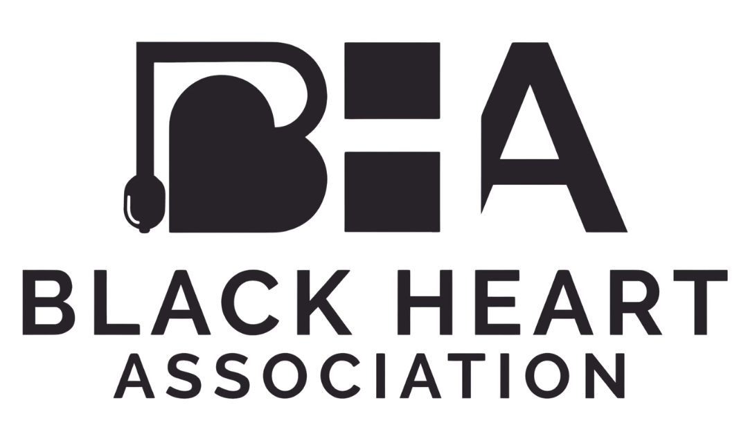 Black Heart Association Logo